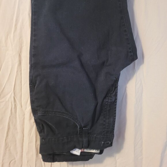 Levi's Classic Relaxed Tapered 550 Red Tab Black Jeans - Picture 1 of 8